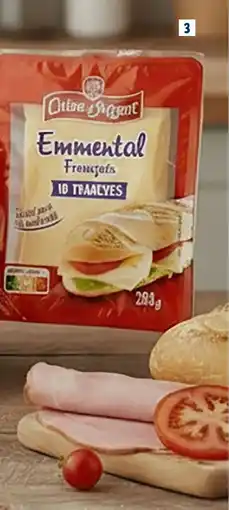 Lidl Emmental français en tranches offre