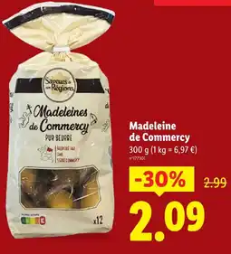 Lidl Madeleine de Commercy offre