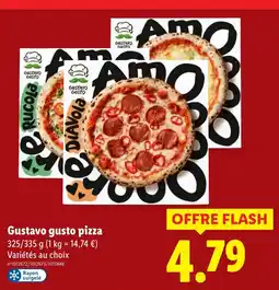 Lidl Gustavo gusto pizza offre