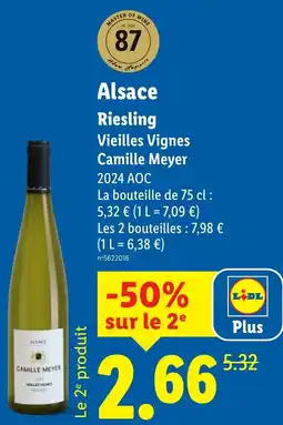 Lidl Alsace Riesling offre