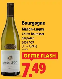 Lidl Bourgogne mâcon lugny offre