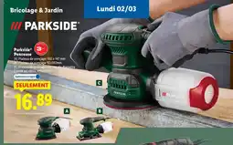 Lidl PARKSIDE Ponceuse offre