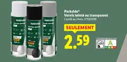 Lidl PARKSIDE Vernis teinté ou transparent offre