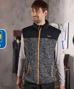 Lidl PARKSIDE Veste polaire sans manches homme offre