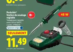 Lidl PARKSIDE Station de soudage réglable offre