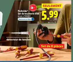 Lidl PARKSIDE Set de tournevis offre