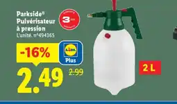 Lidl PARKSIDE Pulvérisateur à pression offre
