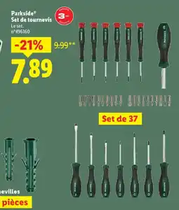 Lidl PARKSIDE Set de tournevis offre