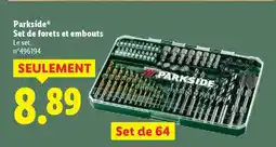 Lidl PARKSIDE Set de forets et embouts offre