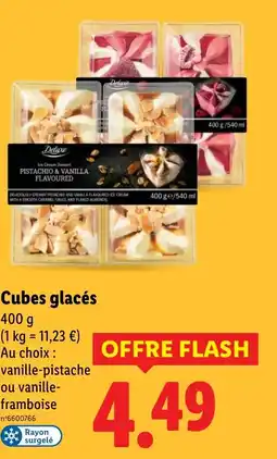 Lidl Cubes glacés offre