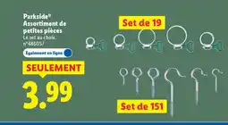Lidl PARKSIDE Assortiment de petites pièces offre