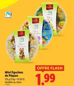 Lidl Mini figurines de pâques offre
