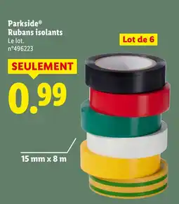 Lidl Parkside rubans isolants offre