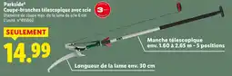 Lidl Parkside coupe-branches télescopique avec scie offre