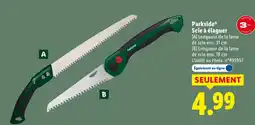 Lidl Parkside scie à élaguer offre