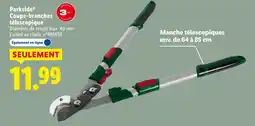 Lidl Parkside coupe branches télescopique offre