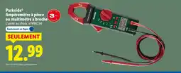 Lidl Parkside ampèremètre à pince ou multimètre à broche offre