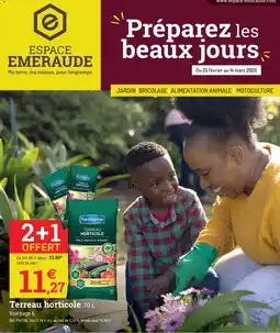 Espace emeraude Terreau horticole offre