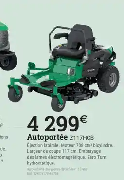 Espace emeraude Autoportée Z117HCB offre