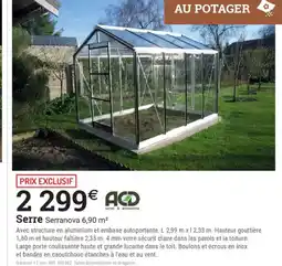 Espace emeraude Serre Serranova 6,90 m² offre