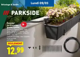 Lidl Parkside set d'arrosage goutte à goutte offre