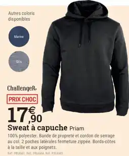 Espace emeraude Sweat à capuche Priam offre