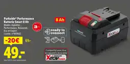Lidl Parkside performance batterie smart 8 ah offre