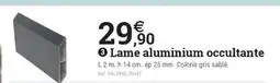 Espace emeraude Lame aluminium occultante offre