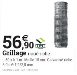 Espace emeraude Grillage noué riche offre