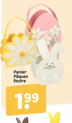 Wibra Panier Pâques feutre offre