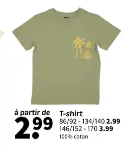 Wibra T-shirt offre