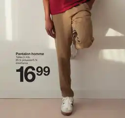 Zeeman Pantalon homme offre