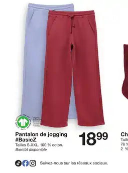 Zeeman Pantalon de jogging offre