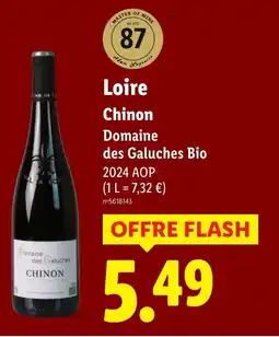 Lidl Loire chinon domaine offre