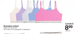 Zeeman Brassière enfant offre