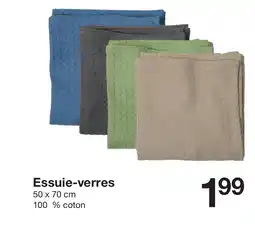 Zeeman Essuie-verres offre