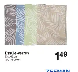 Zeeman Essuie-verres offre