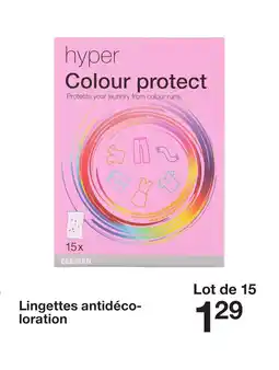 Zeeman Lingettes antidéco- loration offre