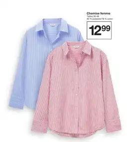Zeeman Chemise femme offre