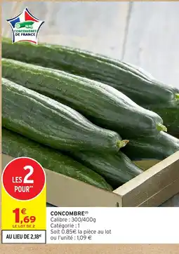 Intermarché Hyper Concombre offre