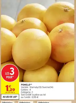 Intermarché Hyper Pomelo offre