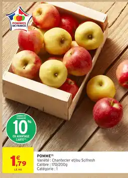 Intermarché Hyper Pomme offre