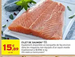 Intermarché Hyper Filet de saumon offre