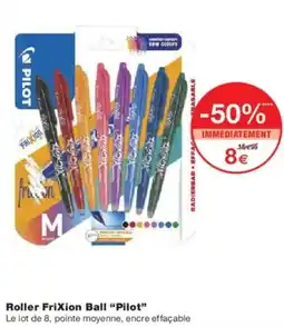 Monoprix Roller frixion ball pilot offre