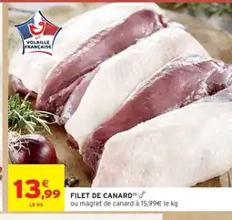 Intermarché Hyper Filet de canard offre