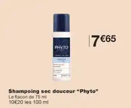 Monoprix Shampoing sec douceur Phyto offre