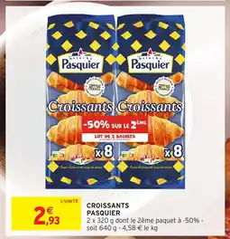 Intermarché Hyper PASQUIER Croissants offre