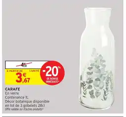 Intermarché Hyper Carafe offre