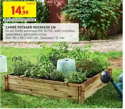 Intermarché Hyper Carré potager offre