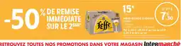 Intermarché Contact LEFFE Bière blonde d'abbaye offre